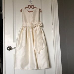 Pink Princess Flower Girl Dress